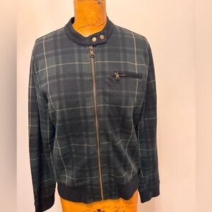 Vintage Ralph Lauren Plaid Bomber Jacket M